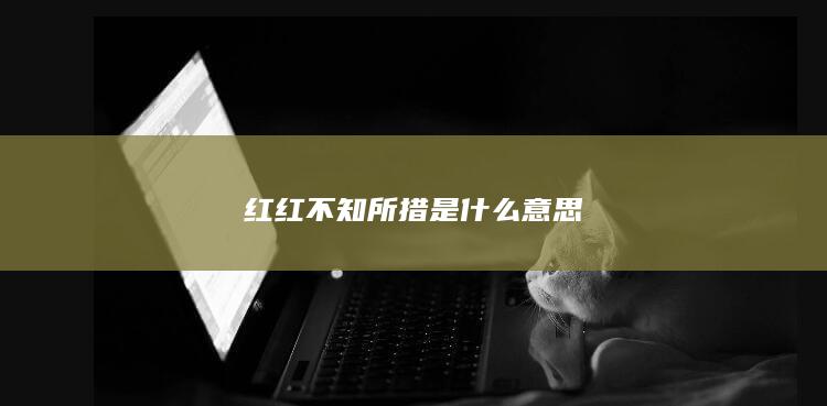 红红不知所措是什么意思-次元社