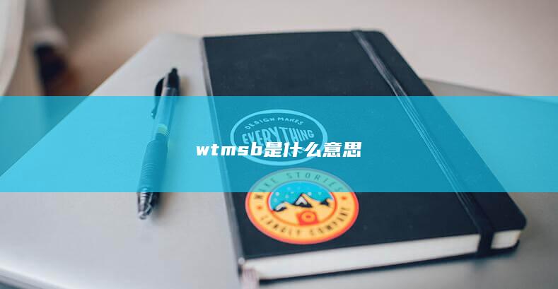 wtmsb是什么意思-次元社