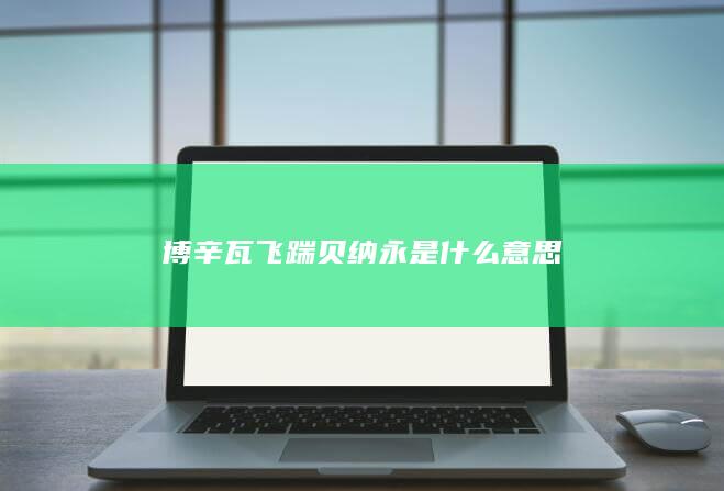 博辛瓦飞踹贝纳永是什么意思-次元社